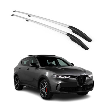 2023-2026 Alfa Romeo Tonale Roof Rack Rails Side Rails Silver