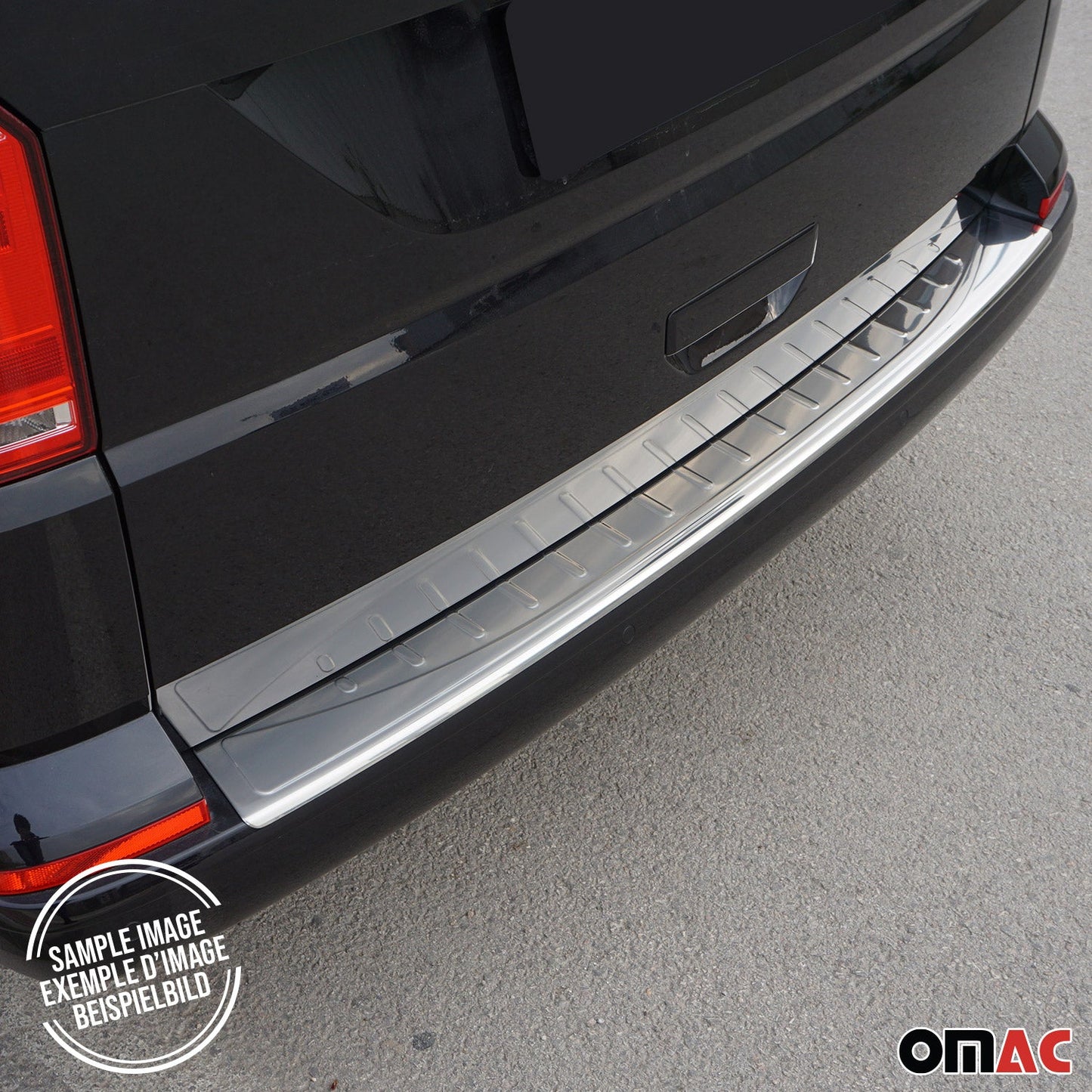 2019-2024 Jeep Renegade Rear Bumper Sill Cover Protector Guard Steel Silver