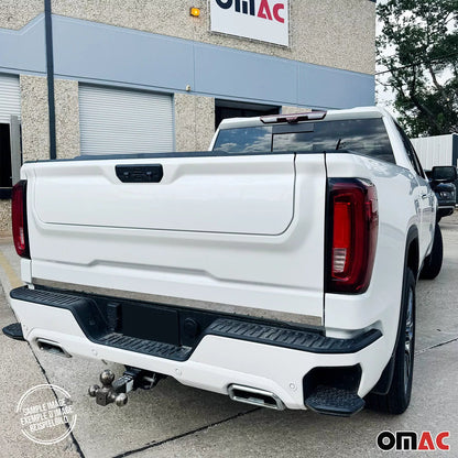 2014-2019 GMC Sierra 1500/2500/3500 HD Rear Trunk Molding Trim Stainless Steel Silver 1Pc