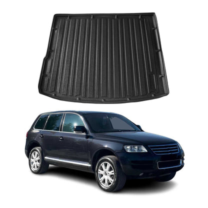 2004-2010 VW Touareg Cargo Liner Trunk Mat All Weather Black