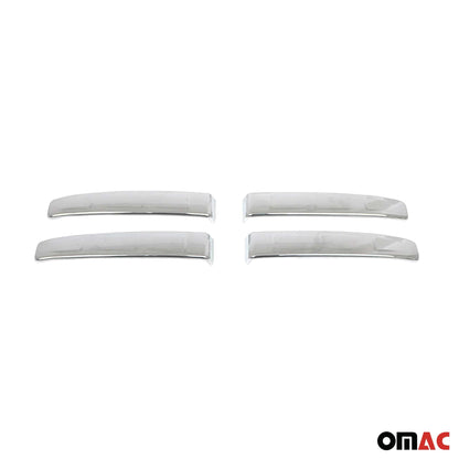 2014-2022 RAM ProMaster Car Door Handle Cover Protector Silver Chrome 8 Pcs