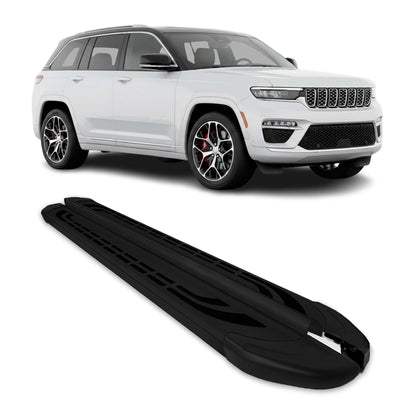 2021-2026 Jeep Grand Cherokee L Nerf Bar Side Step Running Boards Aluminum 2x
