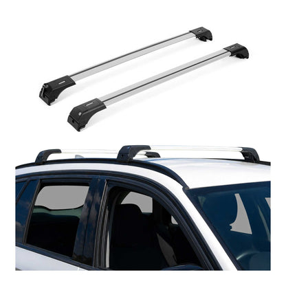 2013-2018 Hyundai Santa Fe Roof Rack Cross Bars Silver