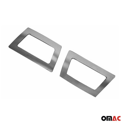 2011-2017 Buick Regal Side Indicator Signal Trim Cover Dark Stainless Steel 2 Pcs