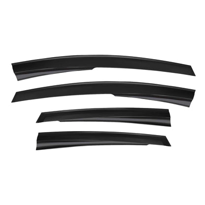 2011-2019 Ford Fiesta Hatchback Window Visor Vent Rain Deflector 4Pcs Smoke