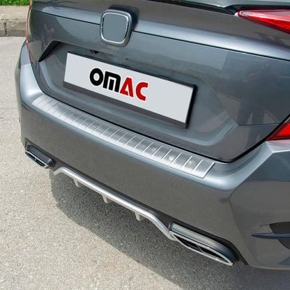 2016-2021 Honda Civic Sedan Rear Bumper Guard Stainless Steel Brushed