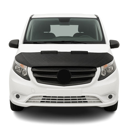 2016-2024 Mercedes Metris Car Bonnet Mask Hood Bra Diamond Half Black