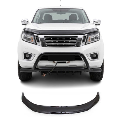 2014-2024 Nissan Navara D23 Front Bug Shield Hood Deflector 1 Pc Smoke