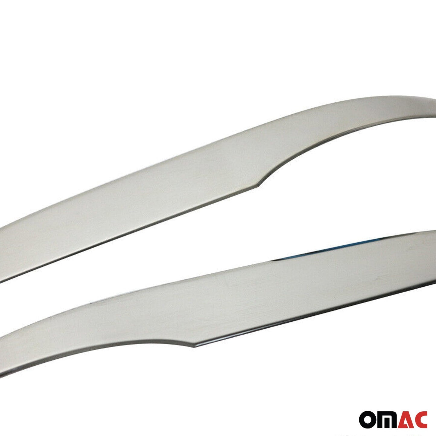 2014-2018 Toyota 4Runner Side Mirror Cover Caps Stainless Steel Silver 2 Pcs