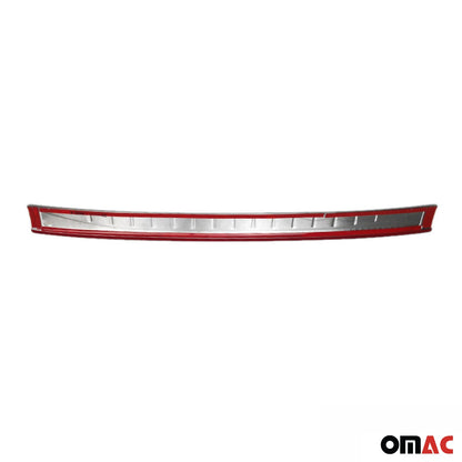 2012-2016 Fiat 500 Rear Bumper Guard Stainless Steel Brushed