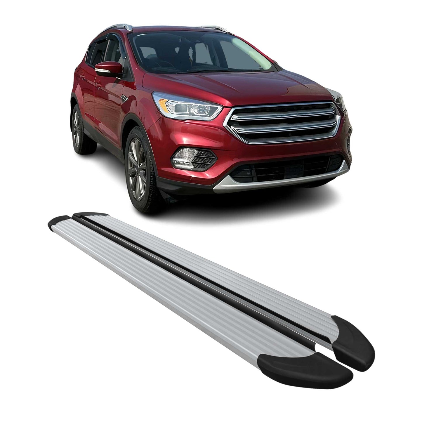 2013-2026 Ford Escape Nerf Bar Side Step Running Boards Alu 2x