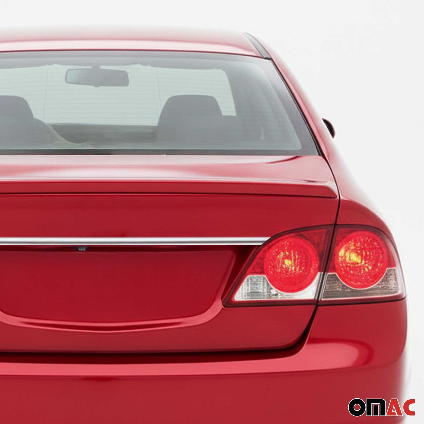 2006-2011 Honda Civic Sedan Trunk Tailgate Door Handle Cover Stainless Steel