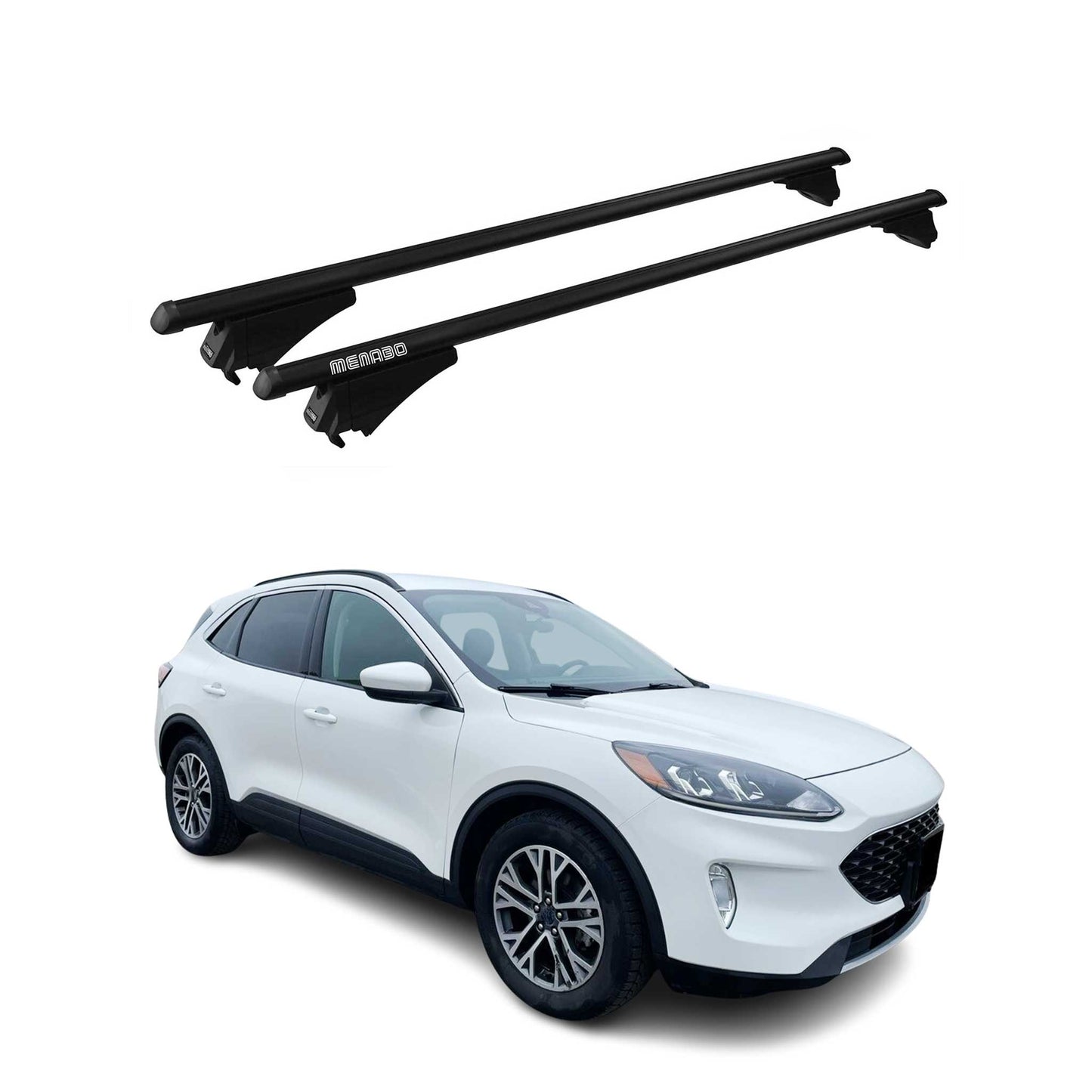 2020-2026 Ford Escape Roof Rack Cross Bars Black