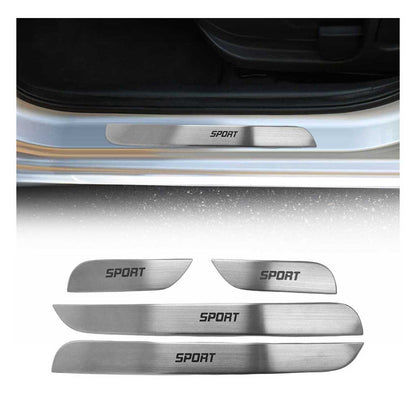 2018-2026 Volvo XC60 Door Sill Scuff Plate Scratch Protector Sport Stainless Steel 4x