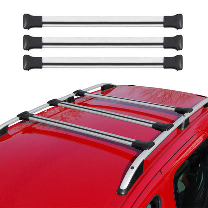 2014-2026 RAM ProMaster Roof Rack Cross Bars 3Pcs Silver