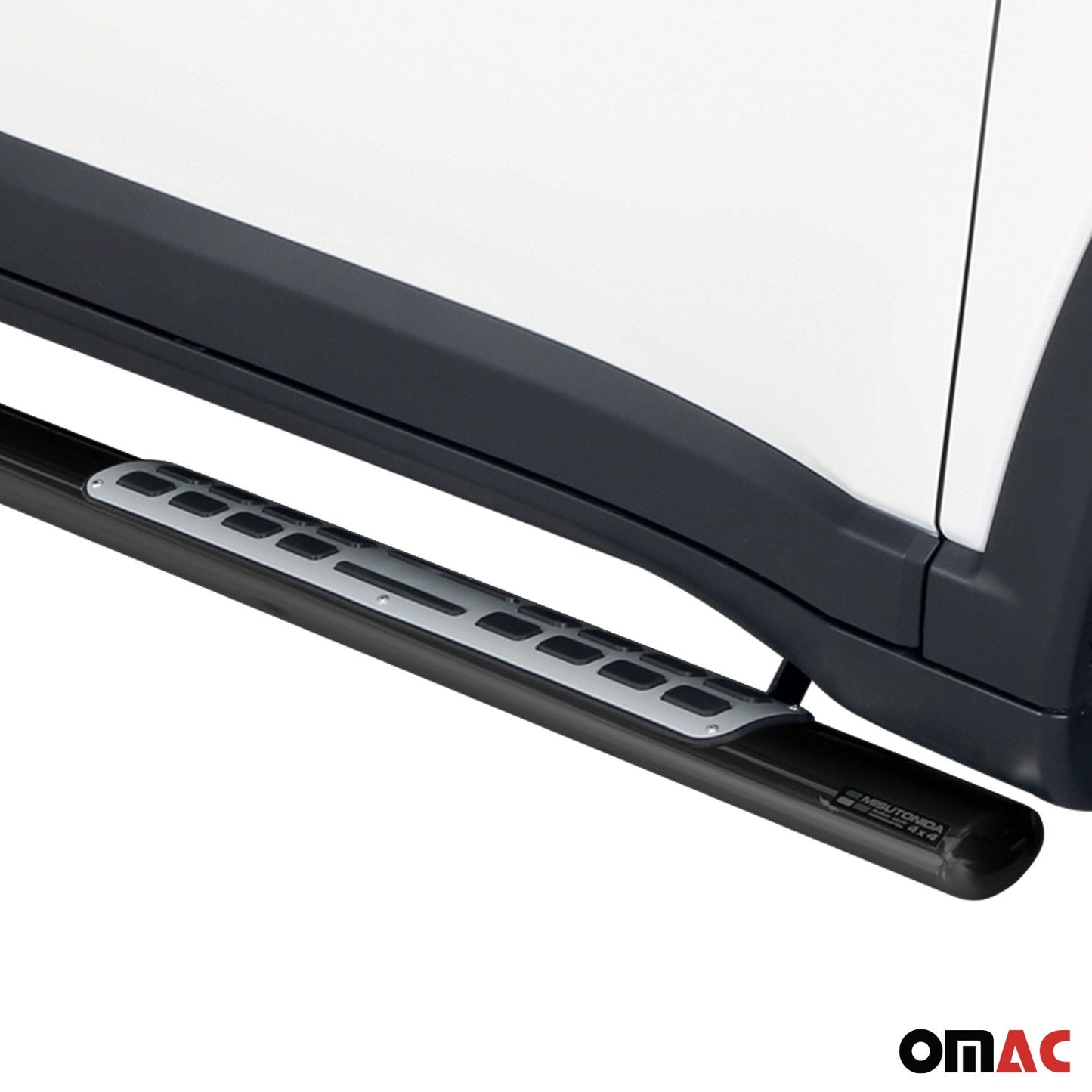 2017-2026 Jeep Compass Running Boards Side Steps Black