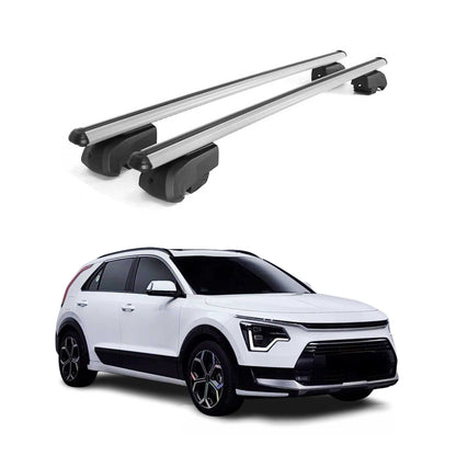 2023-2026 Kia Niro 2.gen Roof Rack Cross Bars Silver