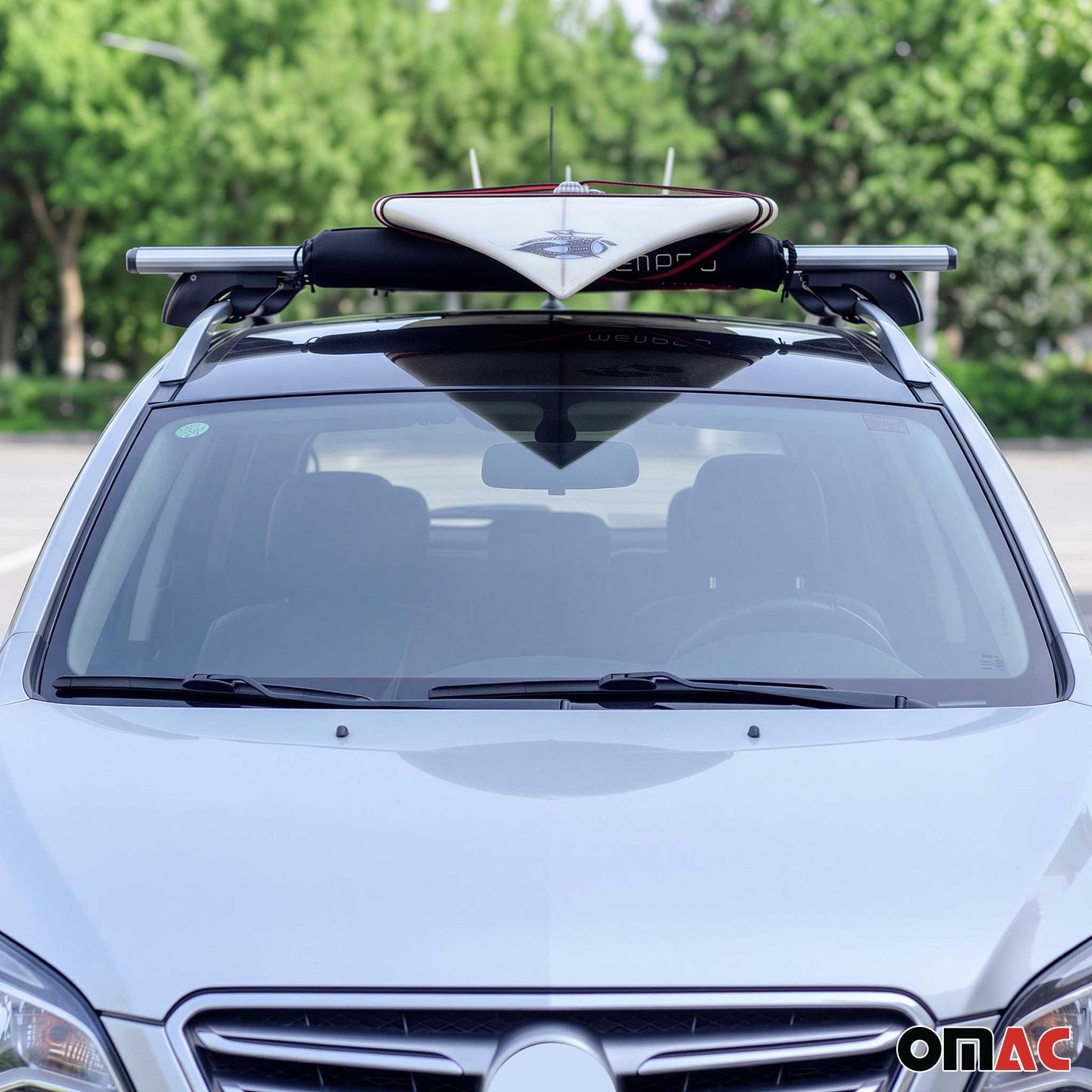 Car Roof Rack Pads Surfboard Kayak Canoe Crossbars Protection 2 Pcs Set