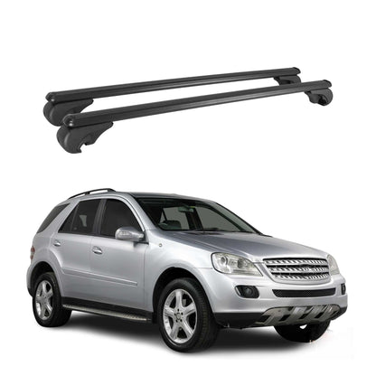 2012-2015 Mercedes ML Class W166 Roof Rack Cross Bars Black
