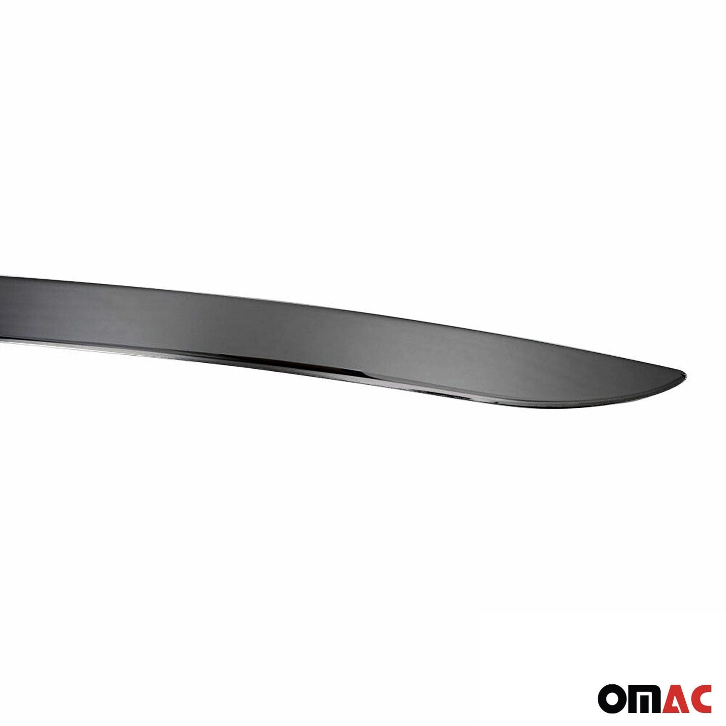 2018-2024 VW Tiguan Allspace Rear Trunk Molding Trim Stainless Steel Dark 1Pc