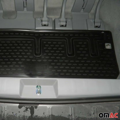 2011-2020 Toyota Sienna 3.gen Behind 3rd Row Cargo Liner Trunk Mat All Weather Black