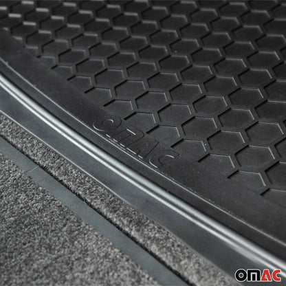 2019-2023 Jeep Cherokee Universal Cargo Mat Liner Waterproof Rubber Black 1Pc