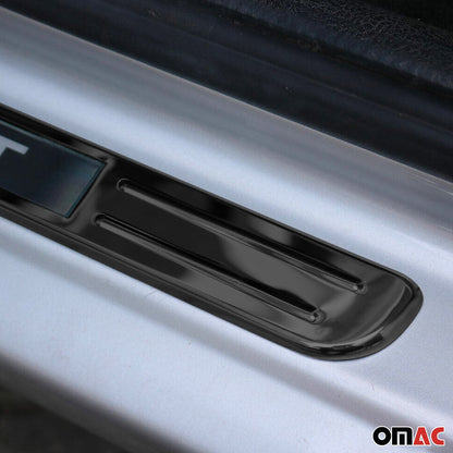 Suzuki Door Sill Scuff Plate Illuminated Sport Stainless Steel Dark 4 Pcs