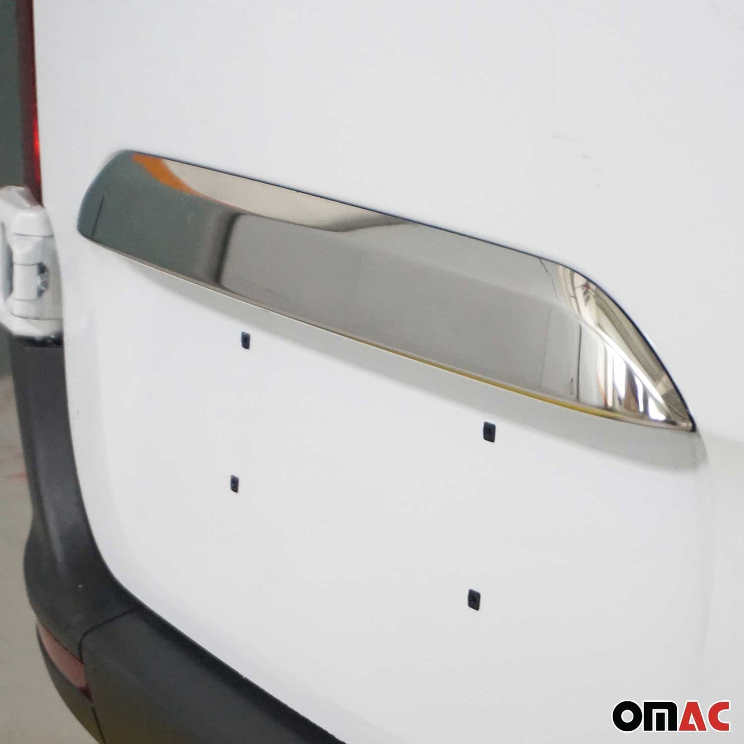 2019-2026 Mercedes Sprinter W907 910 Trunk Door Handle Cover Stainless Steel Silver