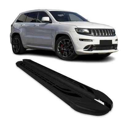 2011-2021 Jeep Grand Cherokee Nerf Bar Side Step Running Boards Alu 2x