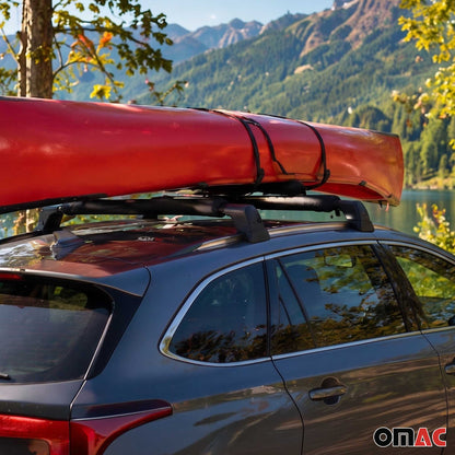 Acura 28" Roof Rack Pads Surfboard Windsurf Crossbar Pads Black 2 Pcs