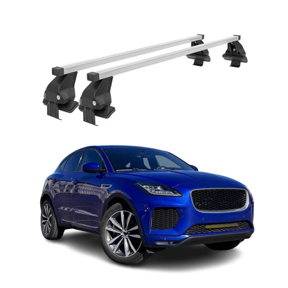 2018-2024 Jaguar E-Pace Roof Rack Cross Bars Silver