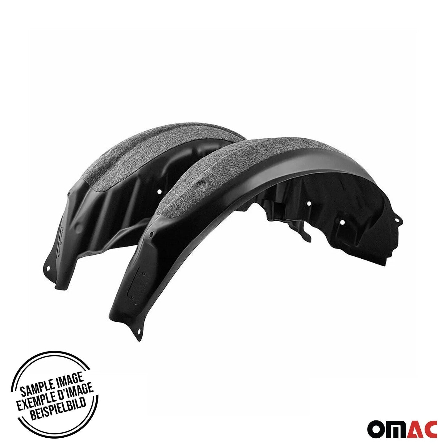2023-2026 RAM ProMaster Front Set Wheel Arch Liner Splash Fender Guard 2 Pcs