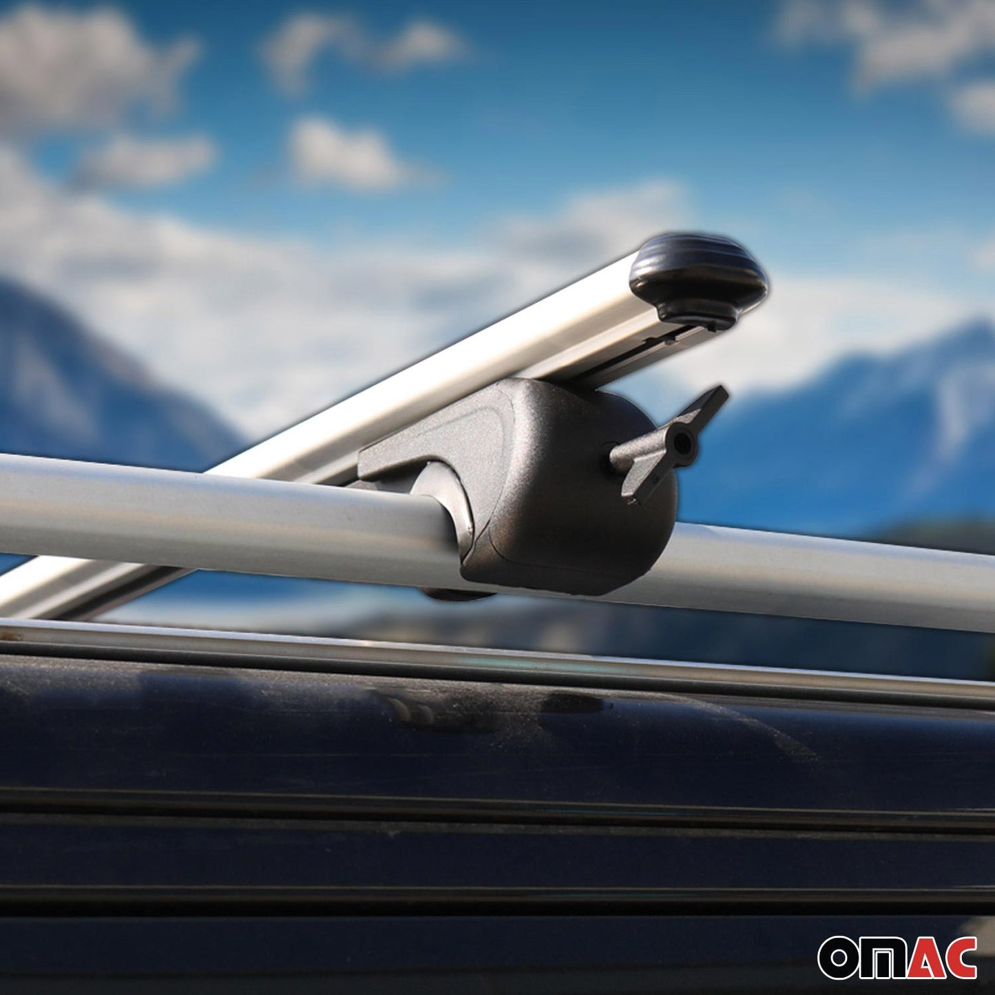 2019-2025 Toyota RAV4 Adventure Roof Rack Cross Bars Silver