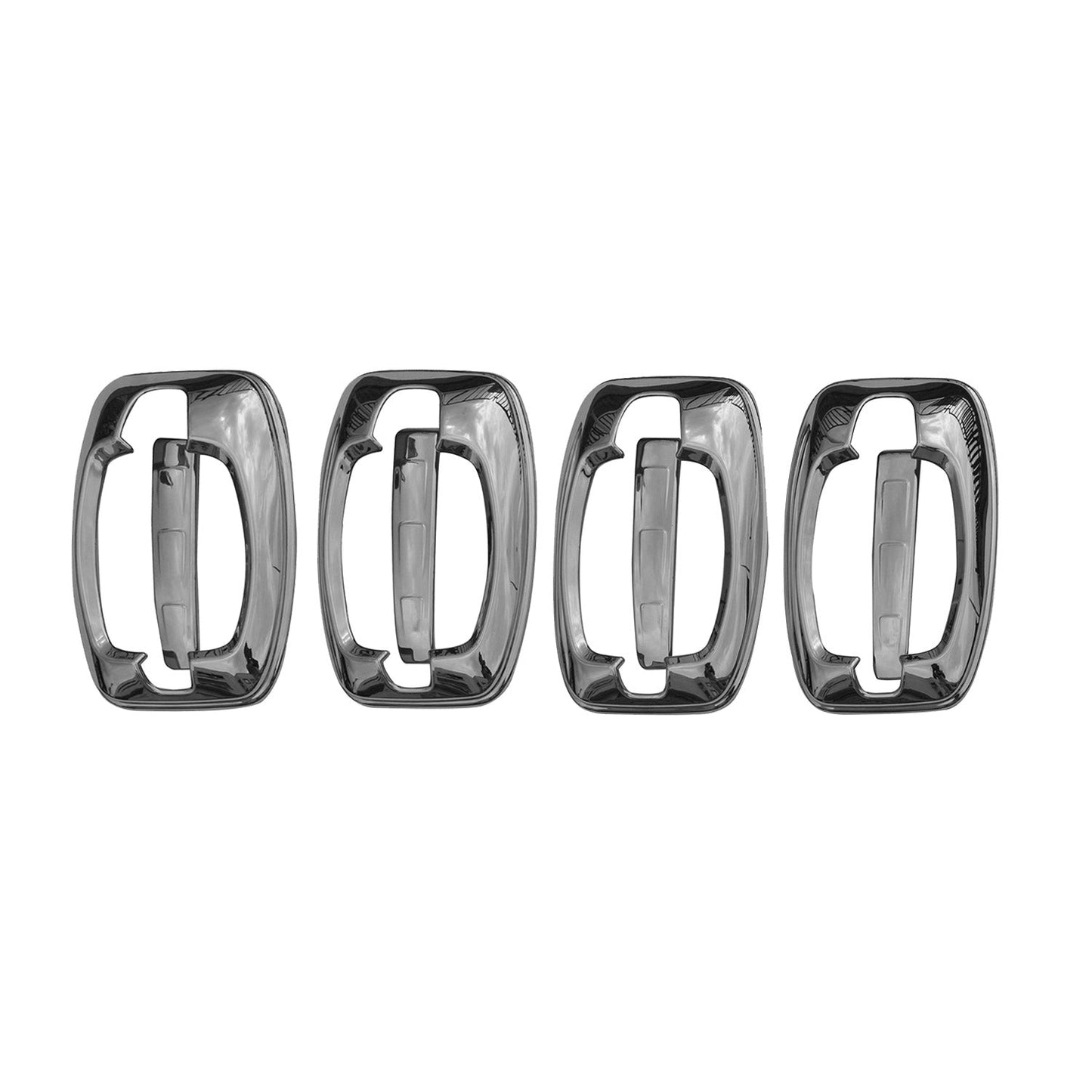 2014-2022 RAM ProMaster Mirror Cover Caps & Door Handle Chrome Set 10x
