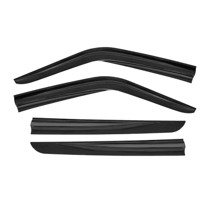 2015-2022 RAM ProMaster City Window Visor Vent Rain Deflector 4Pcs Smoke
