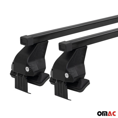 2009-2012 Audi A4 Sedan Roof Rack Cross Bars Luggage Carrier 2 Pcs