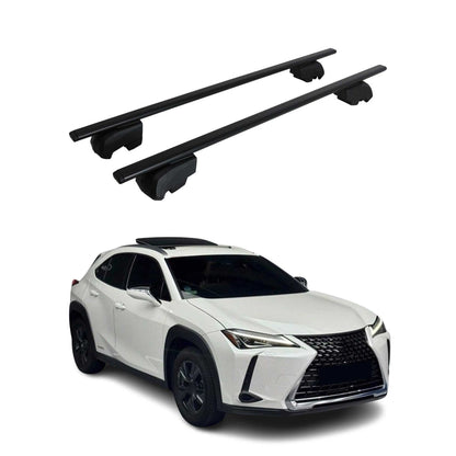2019-2026 Lexus UX200 UX250h Roof Rack Cross Bars Black