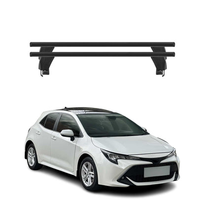 2019-2026 Toyota Corolla Hatchback Roof Rack Cross Bars Black