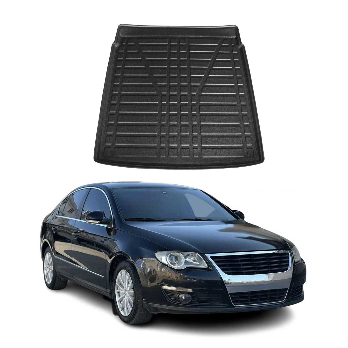 2009-2017 VW CC Cargo Liner Trunk Mat All Weather Black