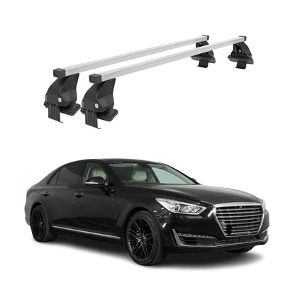 2017-2026 Genesis G90 Roof Rack Cross Bars Silver