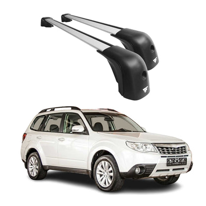 2009-2018 Subaru Forester Roof Racks Cross Bars Silver