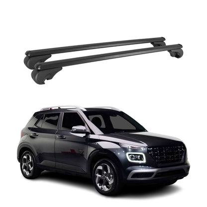 2020-2026 Hyundai Venue Roof Rack Cross Bars Black