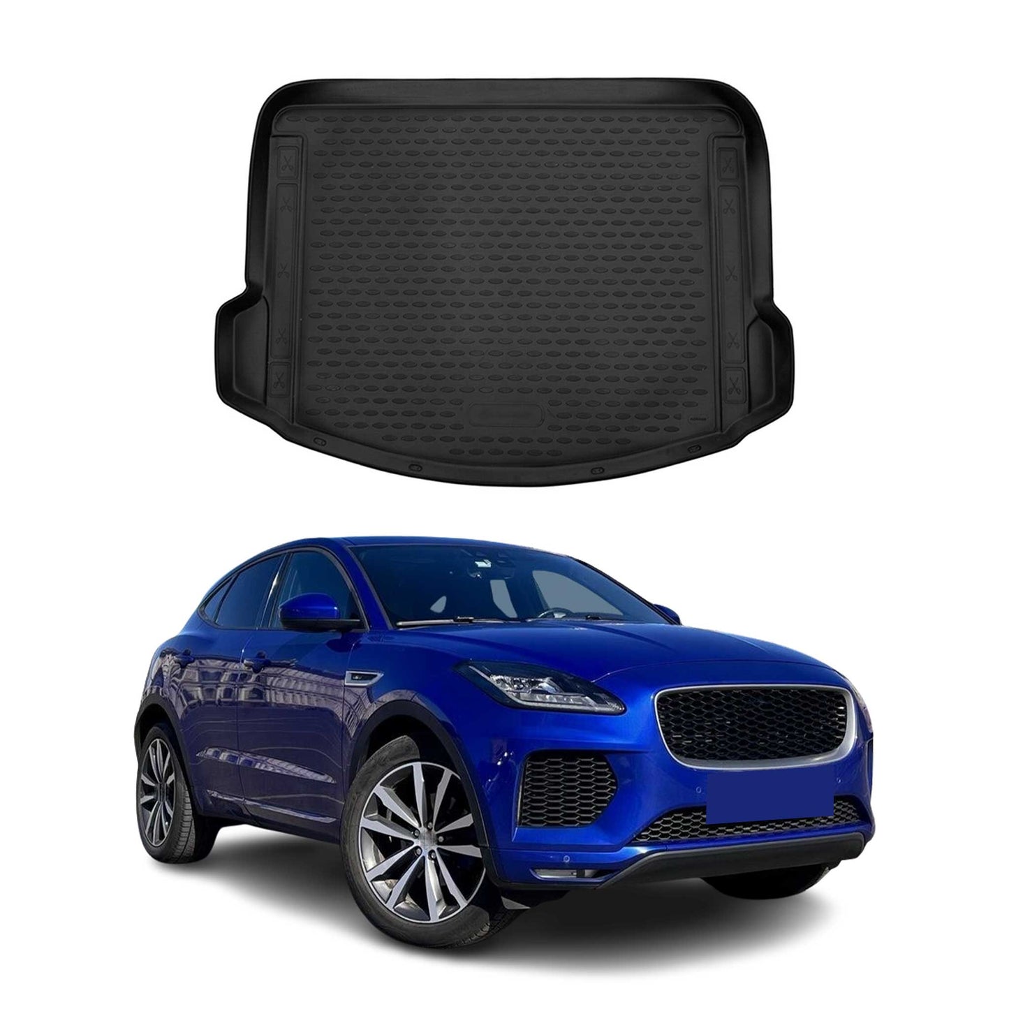 2018-2024 Jaguar E-Pace Cargo Liner Trunk Mat All Weather Black