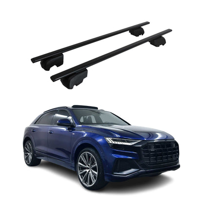 2019-2026 Audi Q8 Roof Rack Cross Bars Black