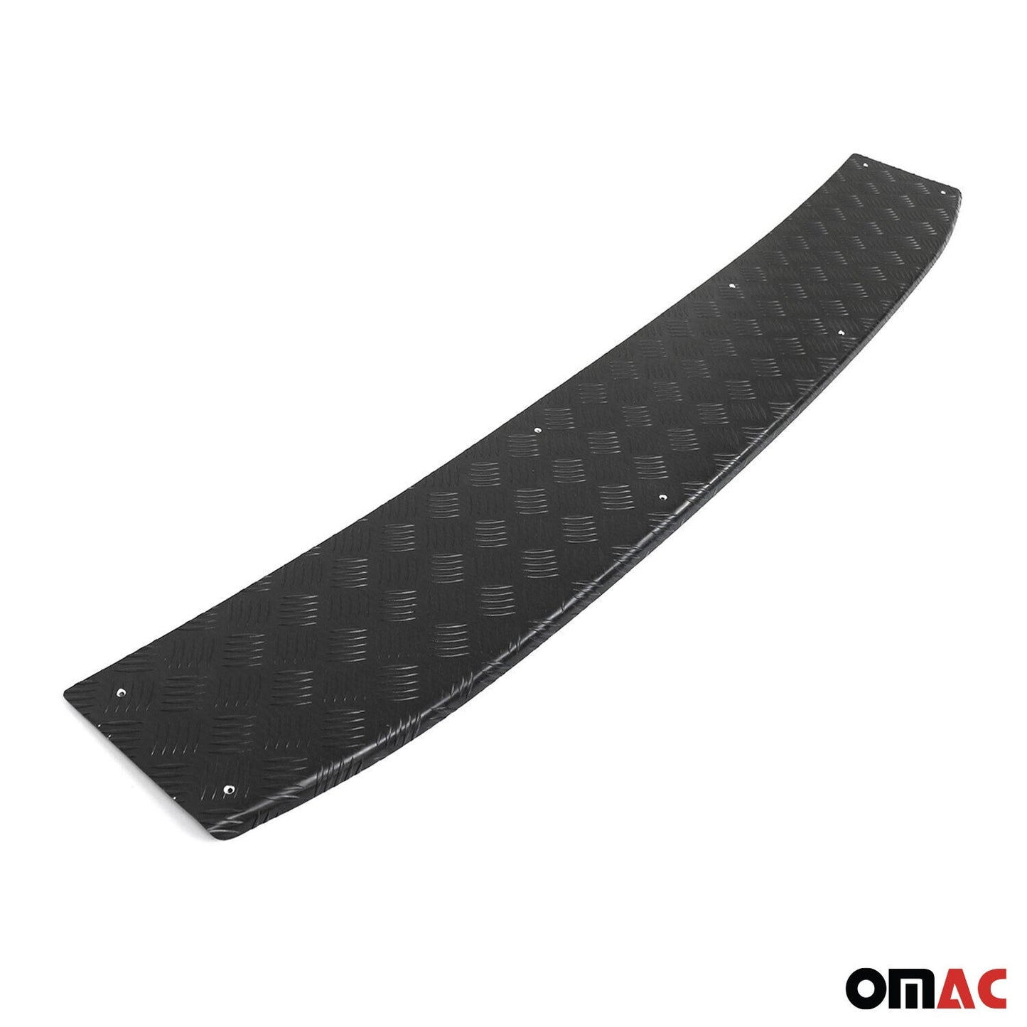 2015-2026 Ford Transit Rear Bumper Sill Cover Protector Aluminium Black