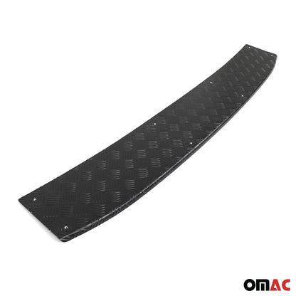 2015-2026 Ford Transit Rear Bumper Sill Cover Protector Aluminium Black