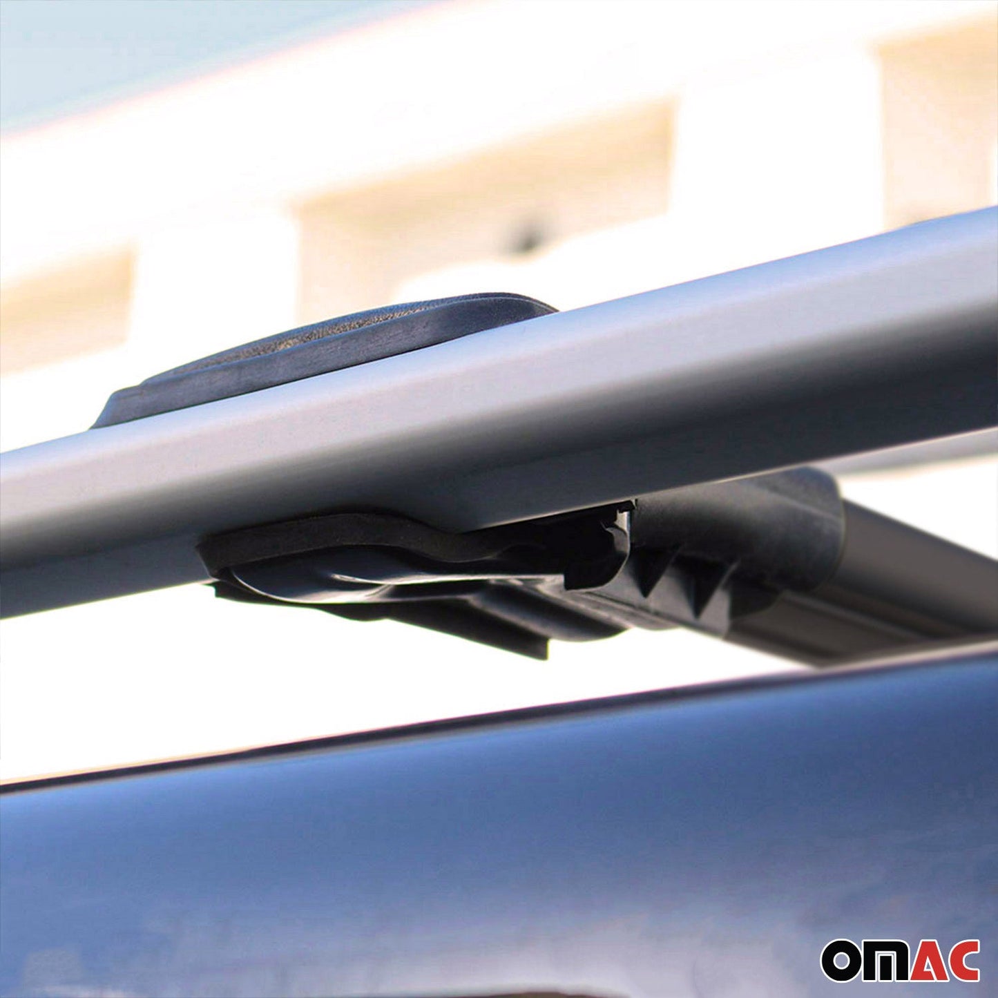2015-2026 Ford Transit E-Transit Roof Rack Cross Bars Black