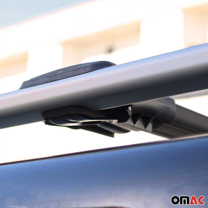 2015-2026 Ford Transit E-Transit Roof Rack Cross Bars Black
