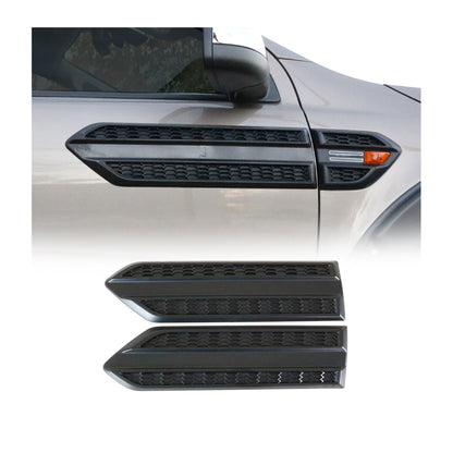 2017-2024 Volvo V90 Cross Country Side Door Molding Trim Skirt Garnish ABS Black 2Pcs
