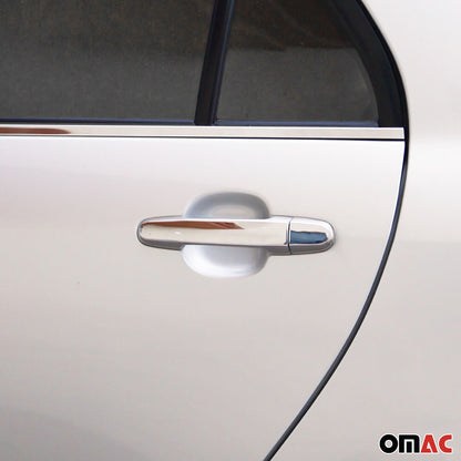 2003-2012 Toyota Tacoma Pre-FL / 4Runner Car Door Handle Cover Protector Stainless Steel 8 Pcs